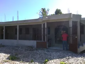 Front entrance view of Orphanage