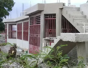 Front side showing hope for a second floor