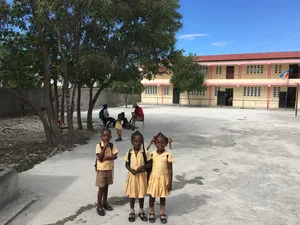 West wing of the school