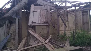 A home destroyed